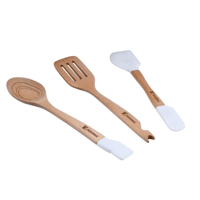 USTENSILES DE CUISINE EN LOT DE 3 - BLANC - Image 2