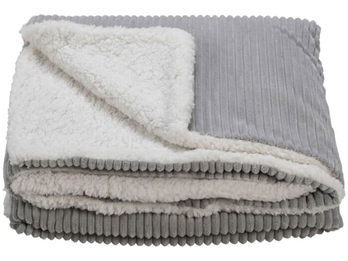 PLAID 130 X 170 CM - 100% POLYESTER - GASPARD - Image 2