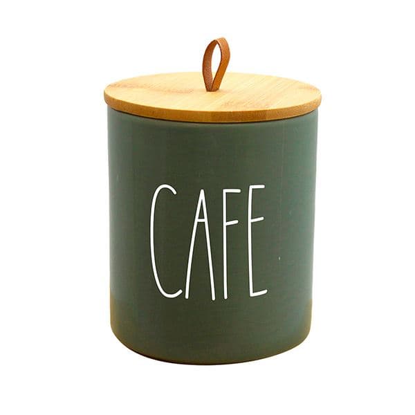 POT CAFE CERAMIQUE - VERT - Image 2