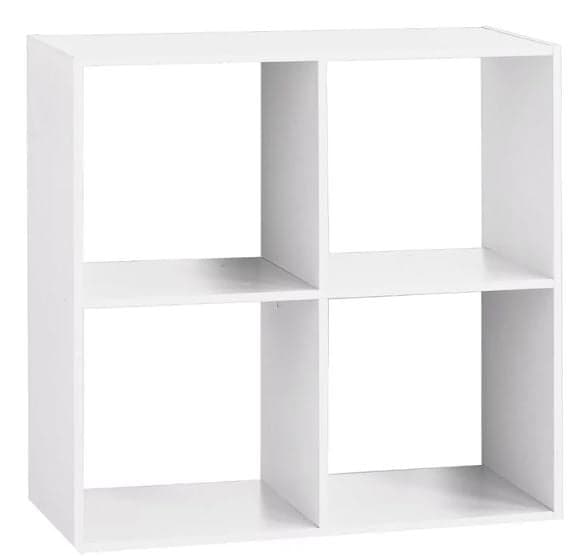 ETAGERE BLANC 4 CUBES - BLANC - Image 2