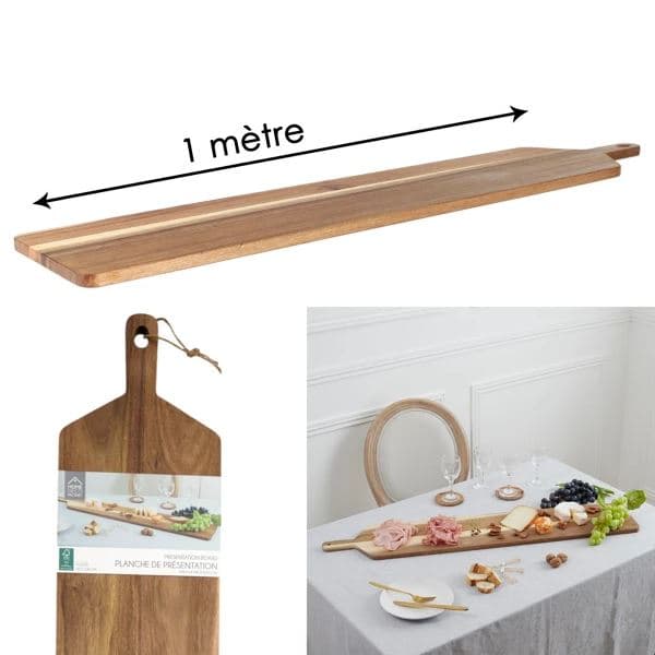 PLANCHE APERITIF 1M - ACACIA - Image 2