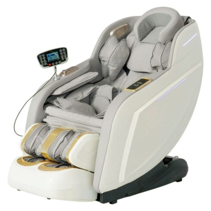 FAUTEUIL DE MASSAGE - BLANC ET GRIS - Image 2