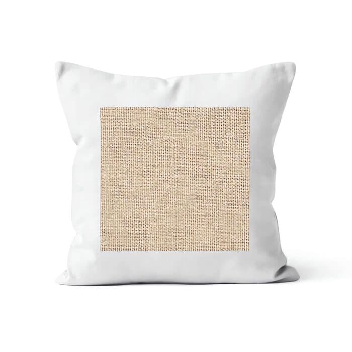 COUSSIN 40 X 40 JUTE - BLANC - Image 2