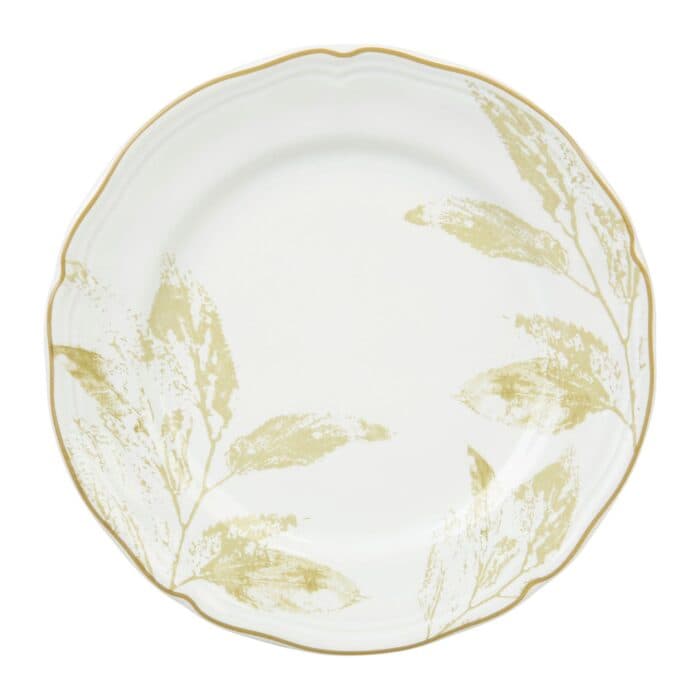 ASSIETTE DESSERT D19,5CM - GRES - FEUILLES - Image 2