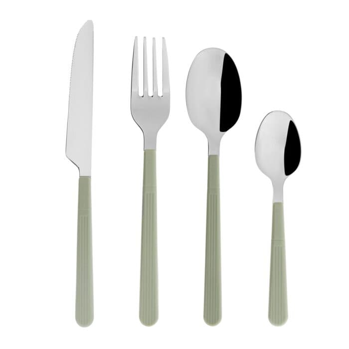 SERVICE 16PCS - MENAGERE INOXYDABLE - VERT - Image 2