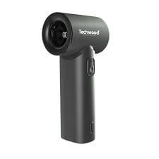 VENTILATEUR DE POCHE RECHARGEABLE 5 W 8 HEURES AUTONOMIE - ROUGE - TECHWOOD - Image 2