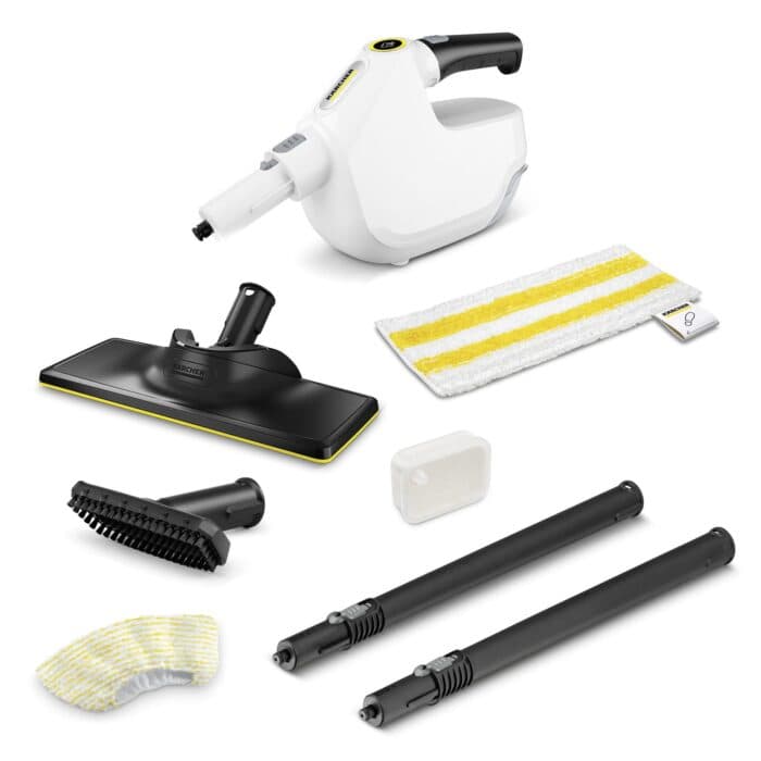 NETTOYEUR VAPEUR 4-EN-1 1300 W 0,2 L - BLANC - KÄRCHER - Image 2