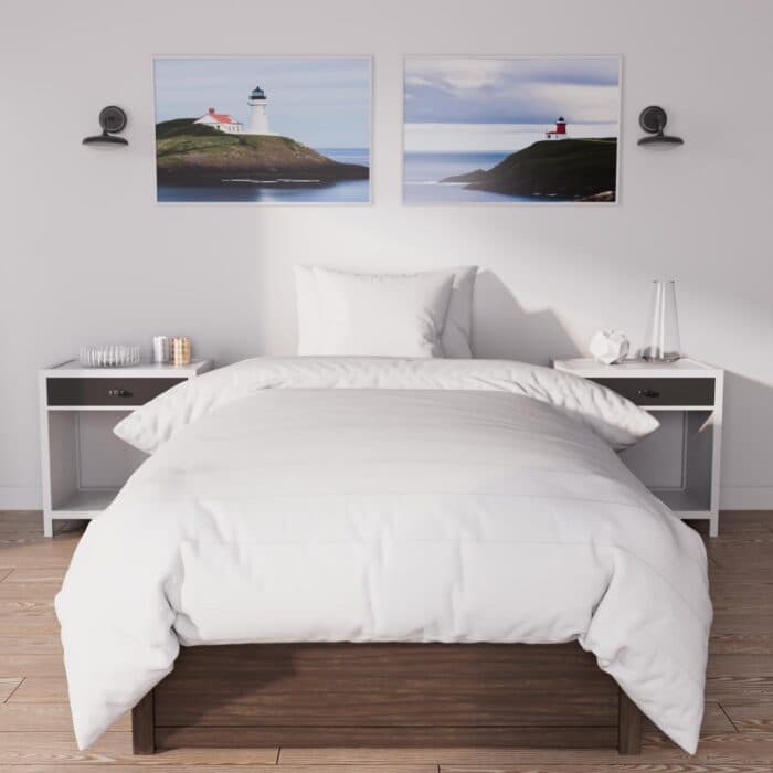 PACK LITERIE 5 PCS 90 X 190 - BLANC - Image 2
