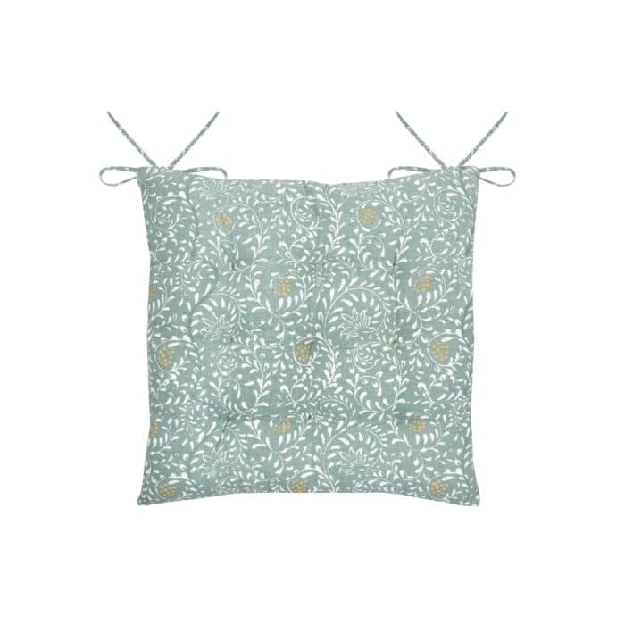 GALETTE SHANA 38 X 38 - 100% COTON - SAUGE - Image 2