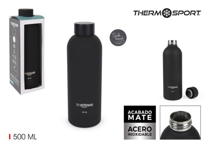 GOURDE THERMOS 500 ML - SOFT TOUCH - Image 2
