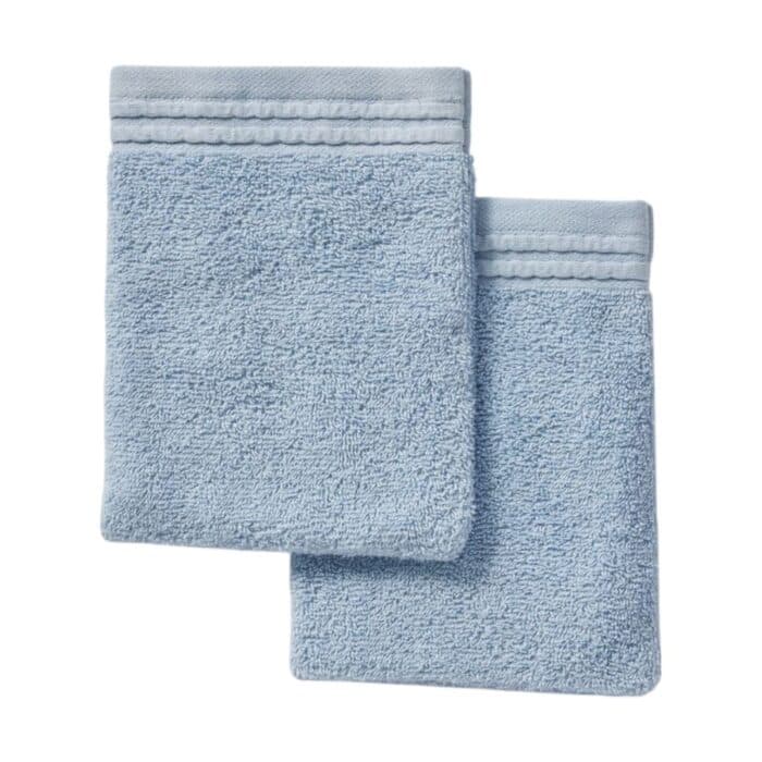 GANTS 16 X 21 CM - 100% COTON EN LOT DE 2 - BLEU - Image 2