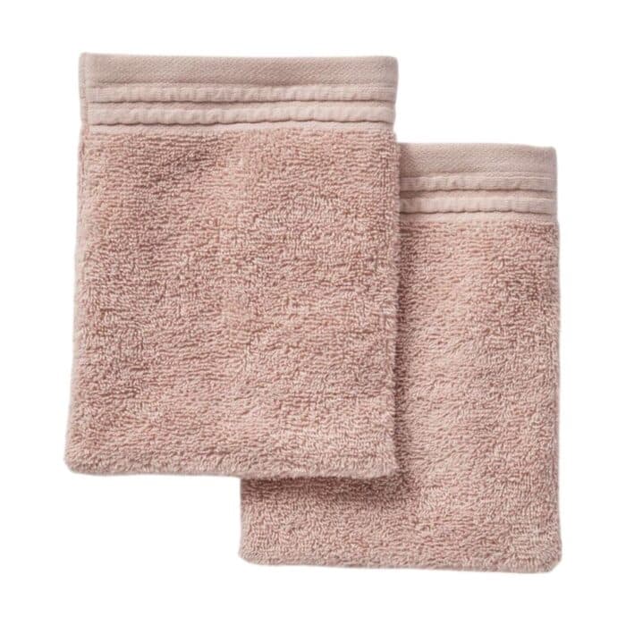 GANTS 16 X 21 CM - 100% COTON EN LOT DE 2 - ROSE - Image 2