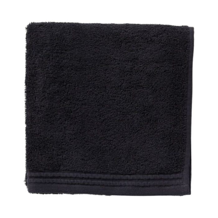SERVIETTE INVITE 30 X 50 - 100% COTON - NOIR - Image 2