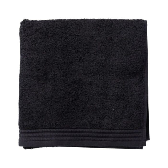 MAXI DRAP DE BAIN 90 X 150 - 100% COTON - NOIR - Image 2
