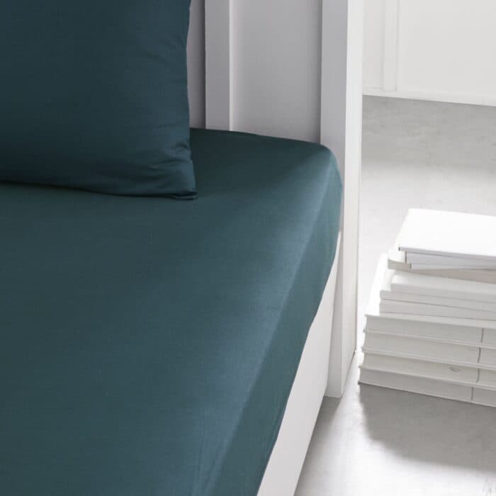 DRAP HOUSSE 160 X 200 CM - 100% COTON - PAON - Image 2