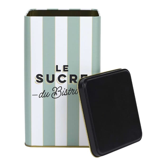 BOITE SUCRE - METAL - BISTROT - Image 2