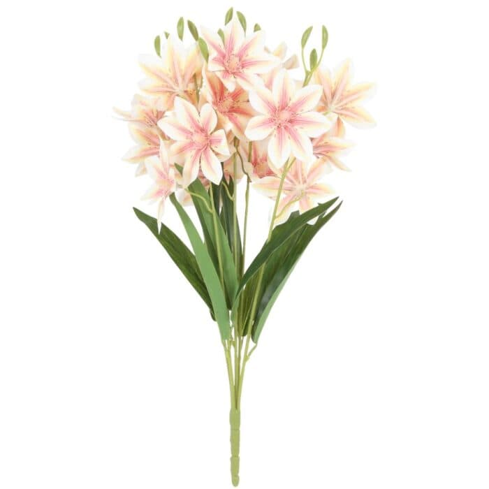 CLÉMATITE ARTIFICIELLE BOUQUET 60CM - CRÈME - Image 2