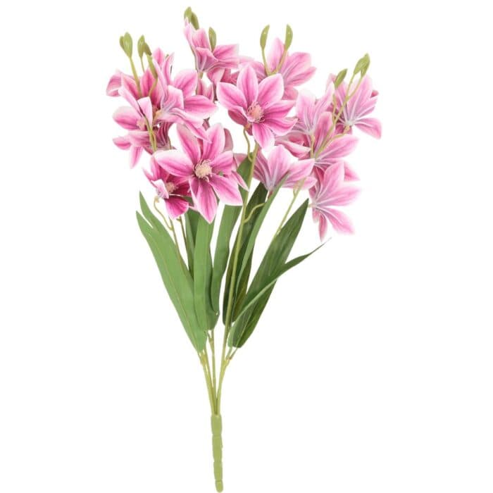 CLÉMATITE ARTIFICIELLE BOUQUET 60CM - VIOLET - Image 2