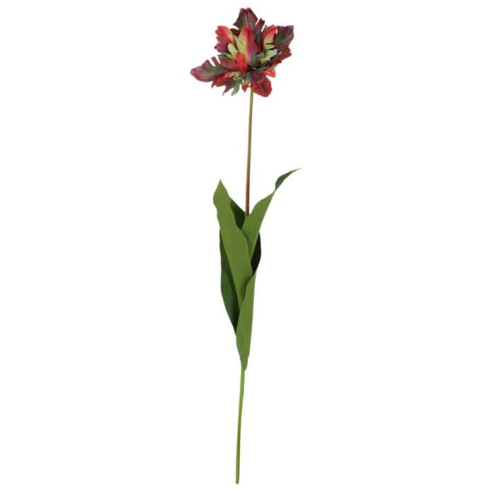 TULIPE ARTIFICIELLE TIGE 73CM - ROUGE - Image 2