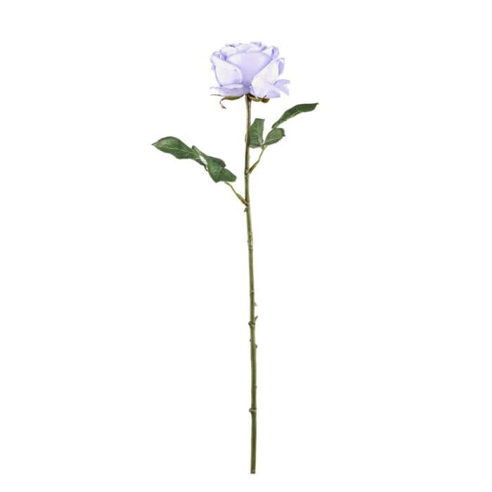 ROSE ARTIFICIELLE TIGE 65CM - VIOLET - Image 2