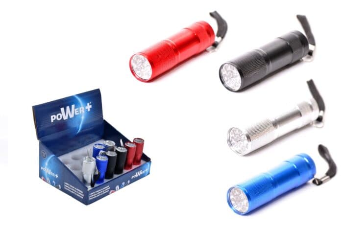 LAMPE TORCHE - ALUMINIUM AVEC PILES - Image 2