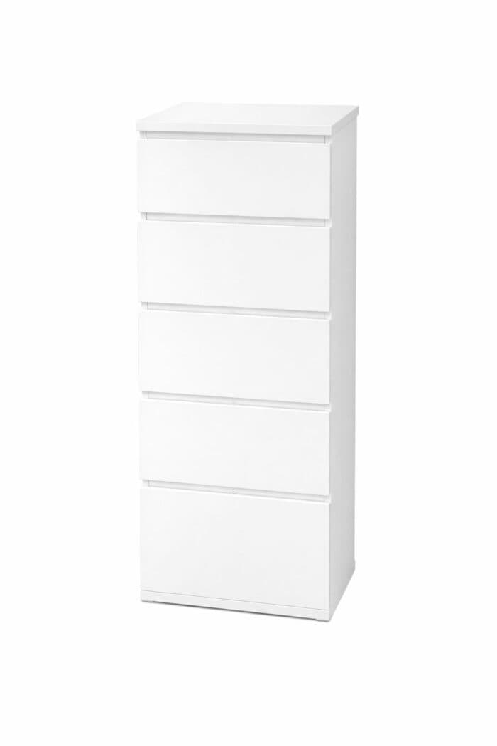 COMMODE 5 TIROIRS - BLANC - Image 2