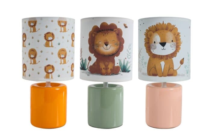 LAMPE LIONS - 29X14CM - Image 2