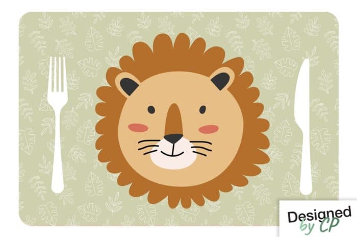 SET DE TABLE LION - Image 2