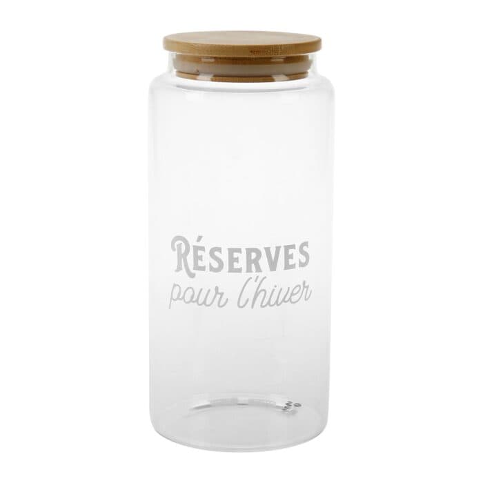 BOCAL COUVERCLE 1,4 L - VERRE BAMBOU - Image 2