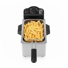 FRITEUSE À HUILE 3 L 2000 W THERMOSTAT RÉGLABLE PANIER AMOVIBLE - INOX - TECHWOOD - Image 2