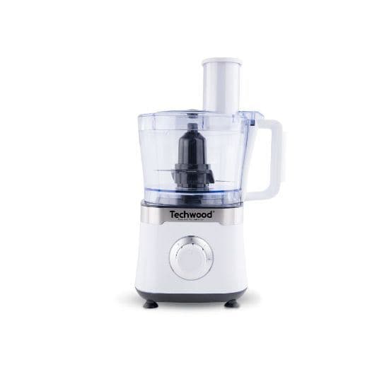 ROBOT MULTIFONCTION 1000 W 3 L PÉTRISSEUR HACHOIR - INOX &amp; NOIR - TECHWOOD - Image 2