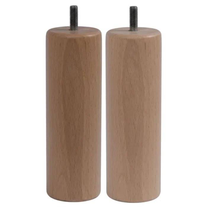 JEU DE PIEDS H15 CM - NATUREL ( LOT DE 2 ) - Image 1