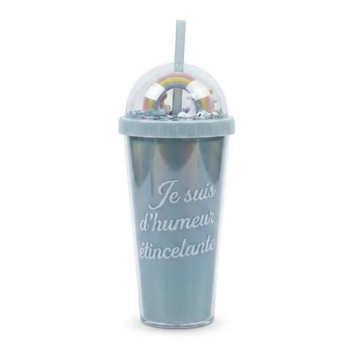 GOBELET AVEC PAILLE 35 CL - Image 1