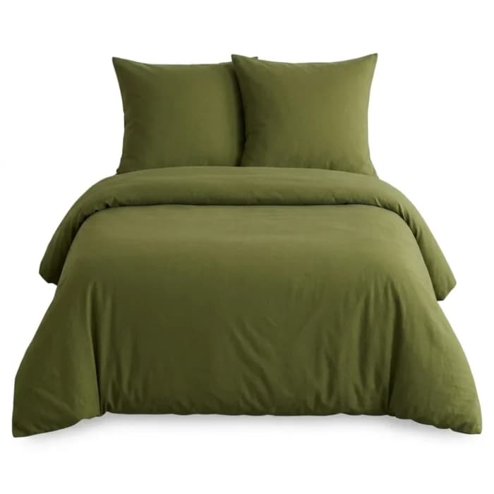 PARURE HOUSSE DE COUETTE 260 X 240 CM - MATCHA - Image 1