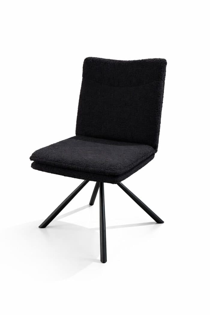 CHAISE PIEDS CROISÉS - NOIR - Image 2
