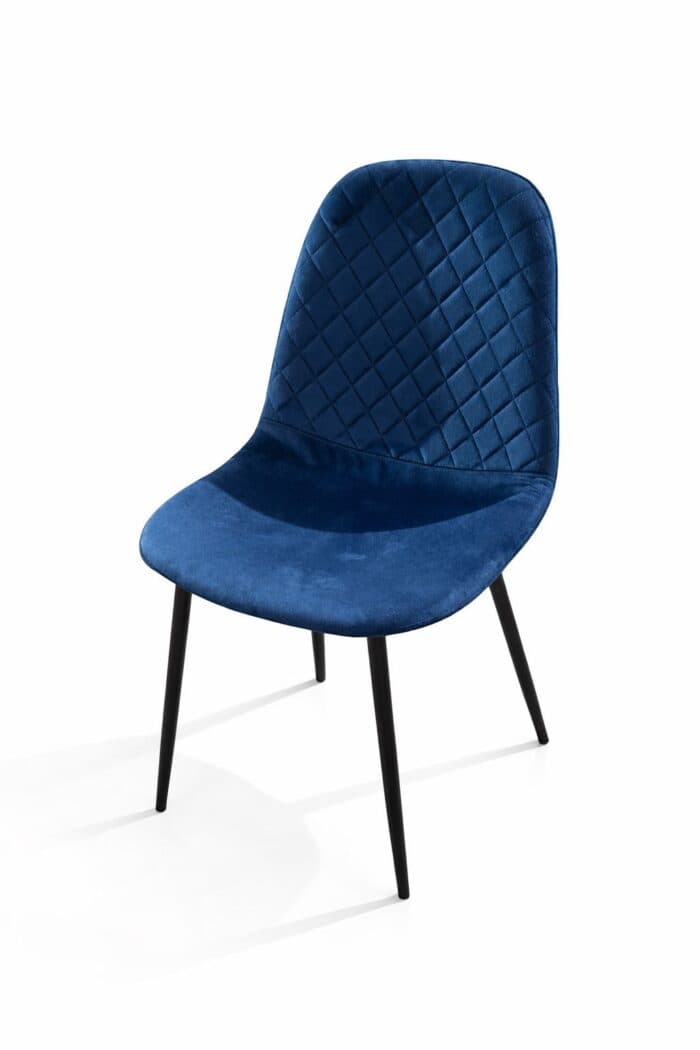 CHAISE EN VELOURS - TERRACOTTA - Image 2