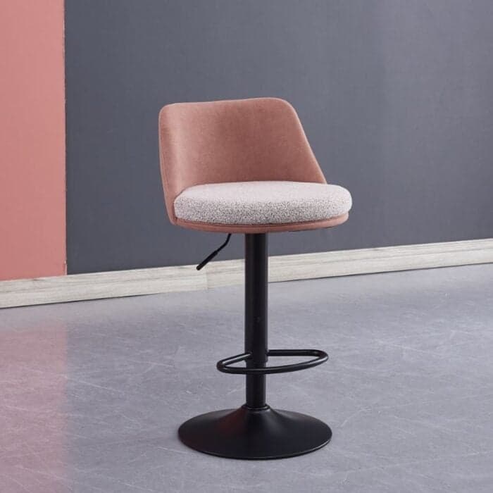 TABOURET DE BAR - ROSE - Image 2