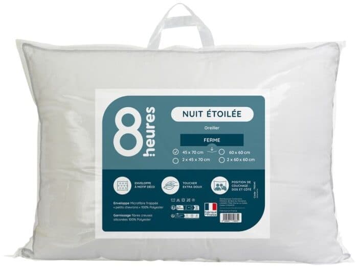 OREILLER FERME 45 X 70 CM - Image 2