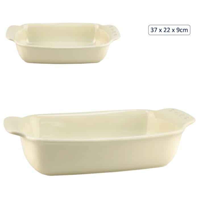 PLAT À FOUR 37 X 22 X 9 CM - Image 2