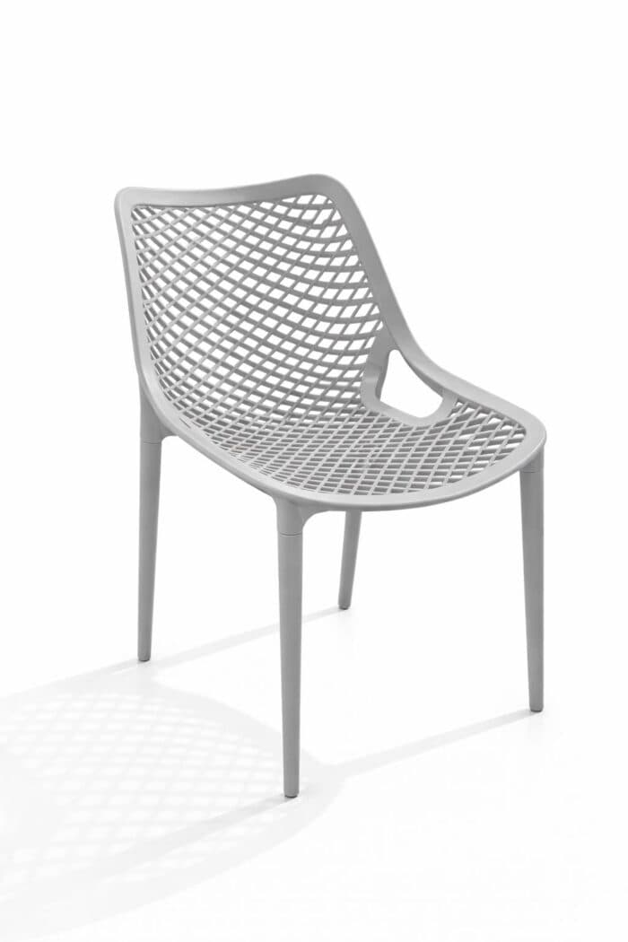 CHAISE EN POLYPROPYLÈNE - GRIS - Image 2