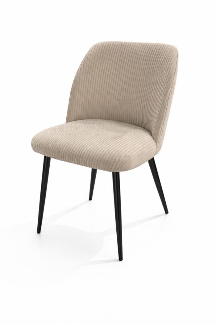 CHAISE EN TISSU - BEIGE - Image 2