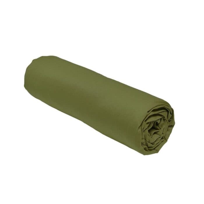 DRAP HOUSSE 140 X 200 CM - MATCHA - Image 2