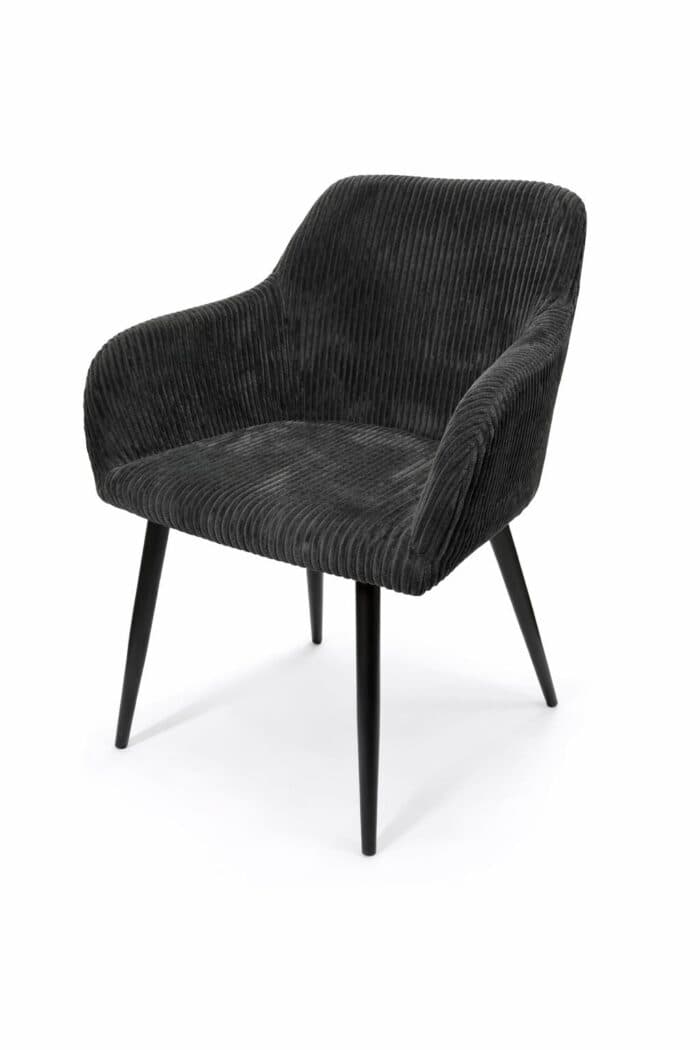 CHAISE EN TISSU - ANTHRACITE - Image 2