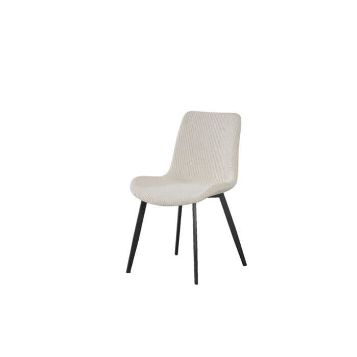 CHAISE EN TISSU - BLANC - Image 2