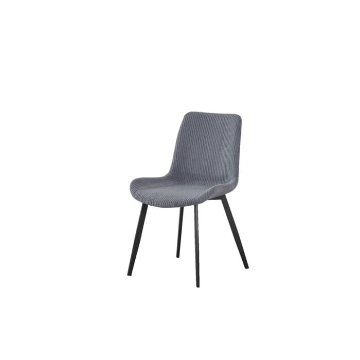 CHAISE EN TISSU - GRIS - Image 2