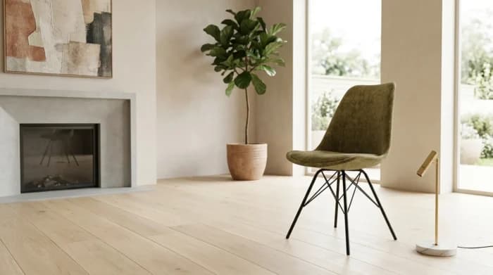 CHAISE TISSU BECKY - VERT - Image 1