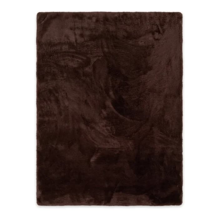 TAPIS RECTANGULAIRE - MARRON - Image 1