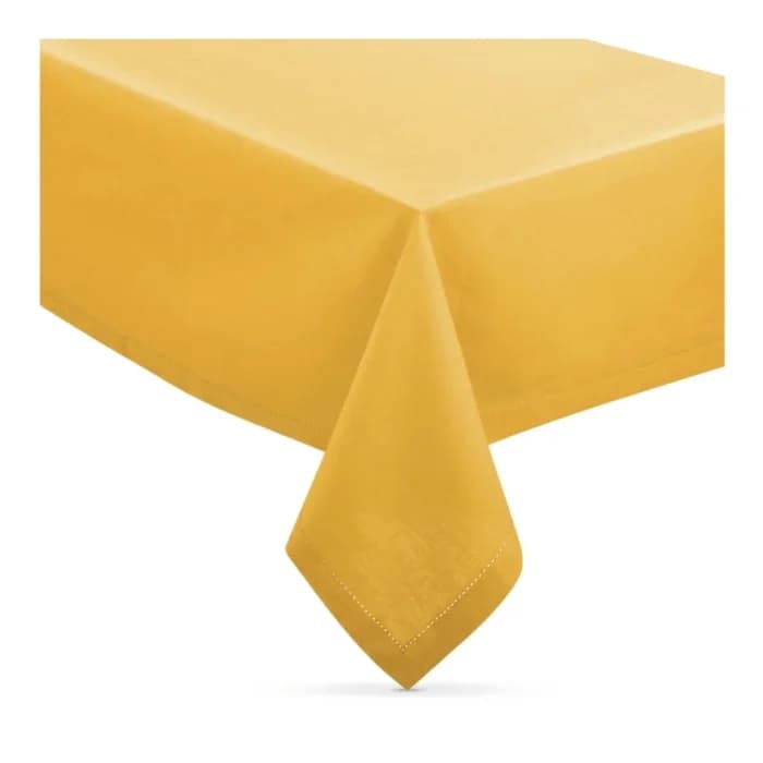 NAPPE 140 X 240 CM EN COTON - JAUNE - Image 1