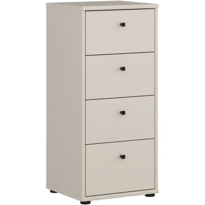 CHIFFONNIER 4 TIROIRS - SABLE - Image 1