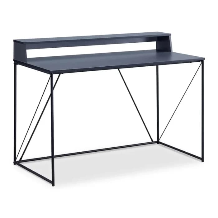 BUREAU LAQUE METAL - NOIR - Image 1